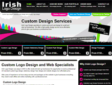 Tablet Screenshot of irishlogos.ie